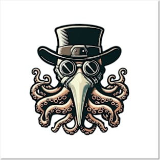 Tentacles Plague Doctor Posters and Art